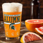 Set of 2 Michigan State Spartans 16oz Alumni Pints