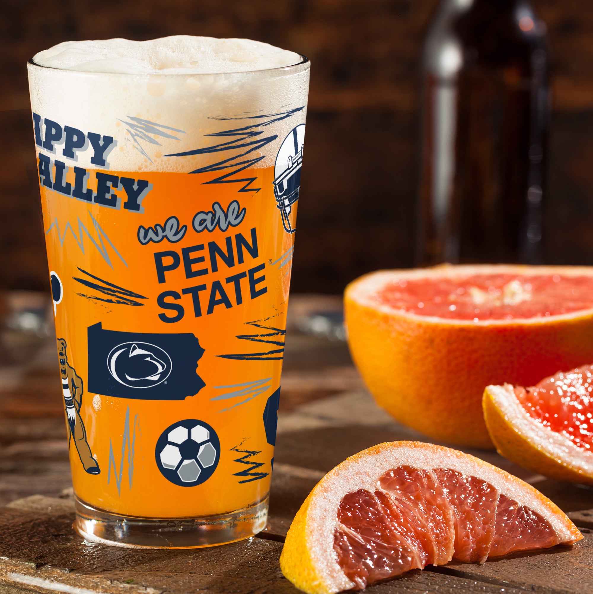 Set of 2 Penn State Nittany Lions Local 16oz Pints