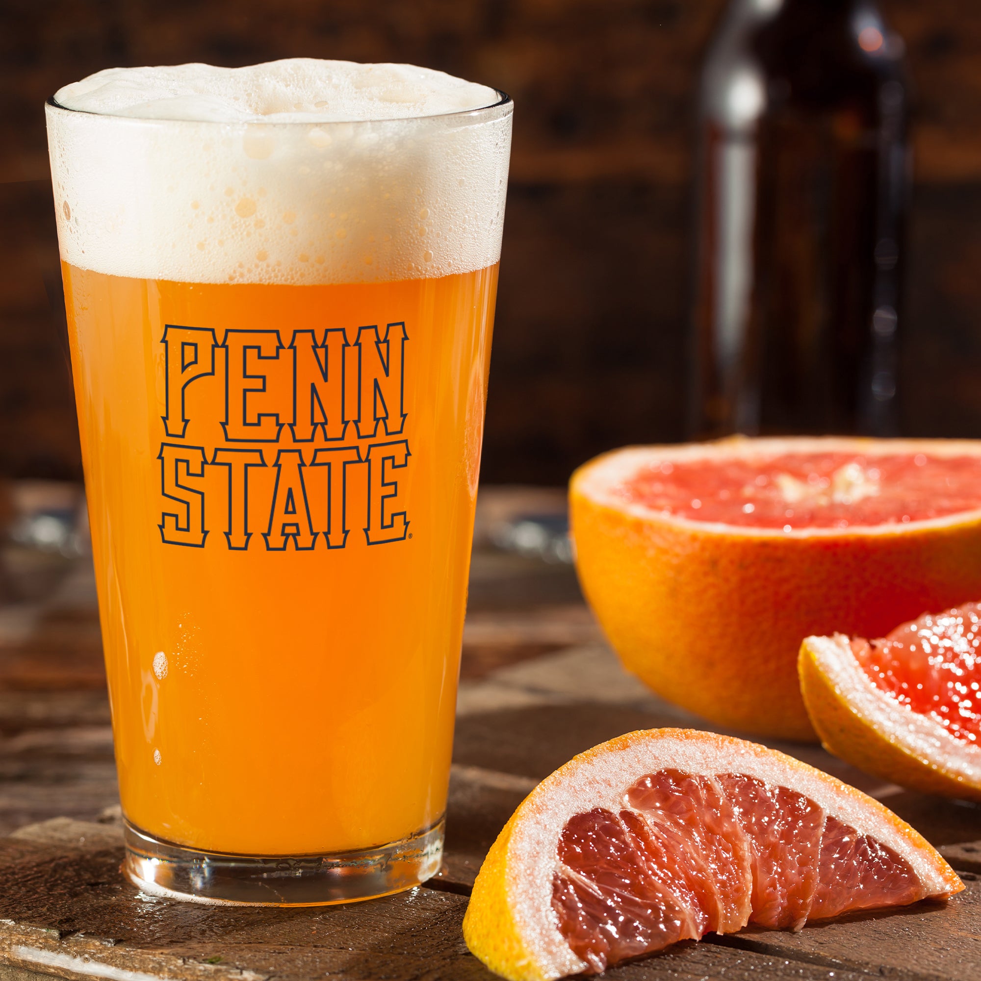 Set of 2 Penn State Nittany Lions College Vault Sketch 16oz Pints