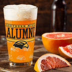 Set of 2 Southern Miss Golden Eagles 16oz Alumni Pints