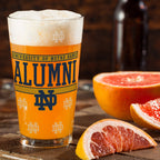 Set of 2 Notre Dame Fighting Irish 16oz Alumni Pints