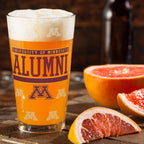 Set of 2 Minnesota Gophers 16oz Alumni Pints