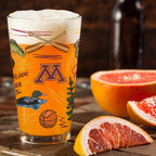 Set of 2 Minnesota Golden Gophers Local 16oz Pints