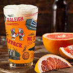 Set of 2 NC State Wolfpack Local 16oz Pints