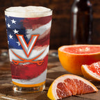 Set of 2 Virginia Cavaliers 16oz Americana Pints