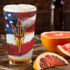 Set of 2 Arizona State Sun Devils 16oz Americana Pints
