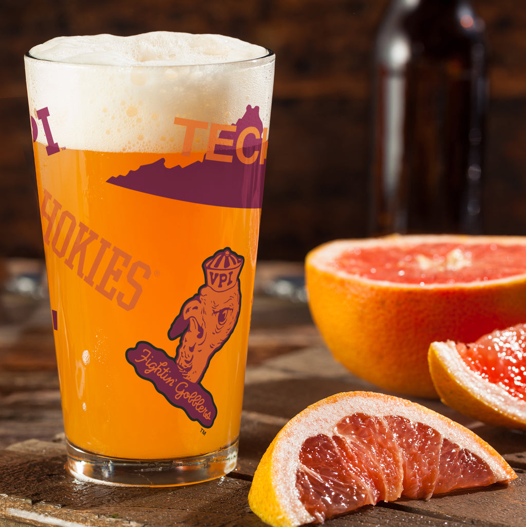 16oz Virginia Tech Hokies College Vault Medley Pint 2 Pack