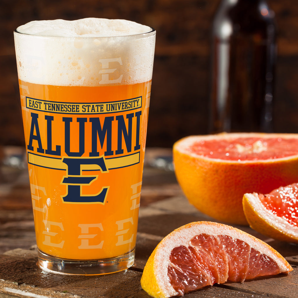 Set of 2 East Tennessee Buccaneers 16oz Alumni Pints