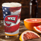 Set of 2 Western Kentucky Hilltoppers 16oz Americana Pints