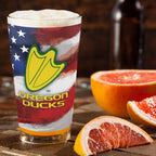 Set of 2 Oregon Ducks 16oz Americana Pints