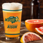 Set of 2 North Dakota State Bisons 16oz Ring Pints