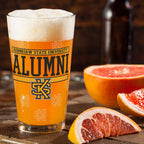 Set of 2 Kennesaw State Owls 16oz Alumni Pints