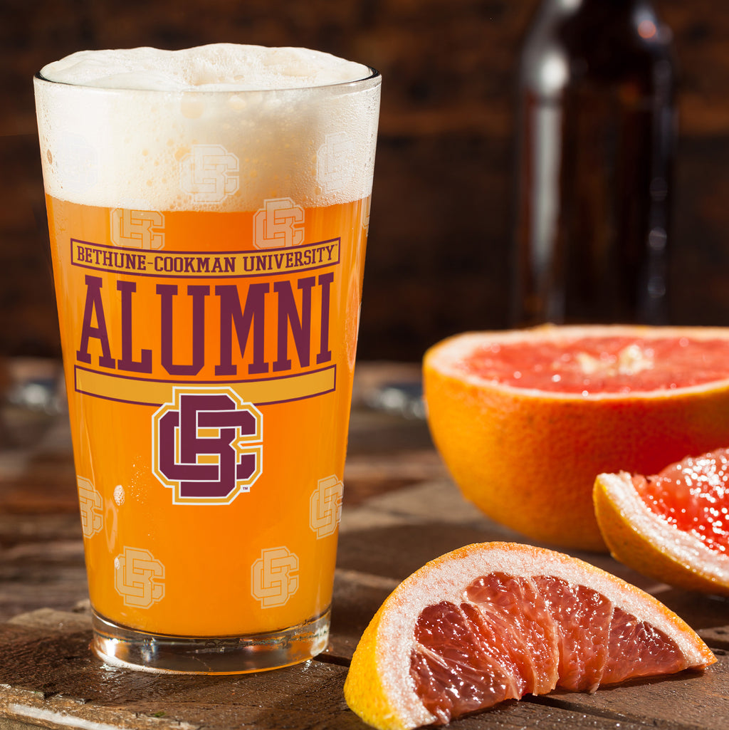 Set of 2 Bethune-Cookman Wildcats 16oz XD Alumni Pints