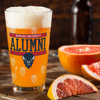 Set of 2 Howard Bisons 16oz XD Alumni Pints