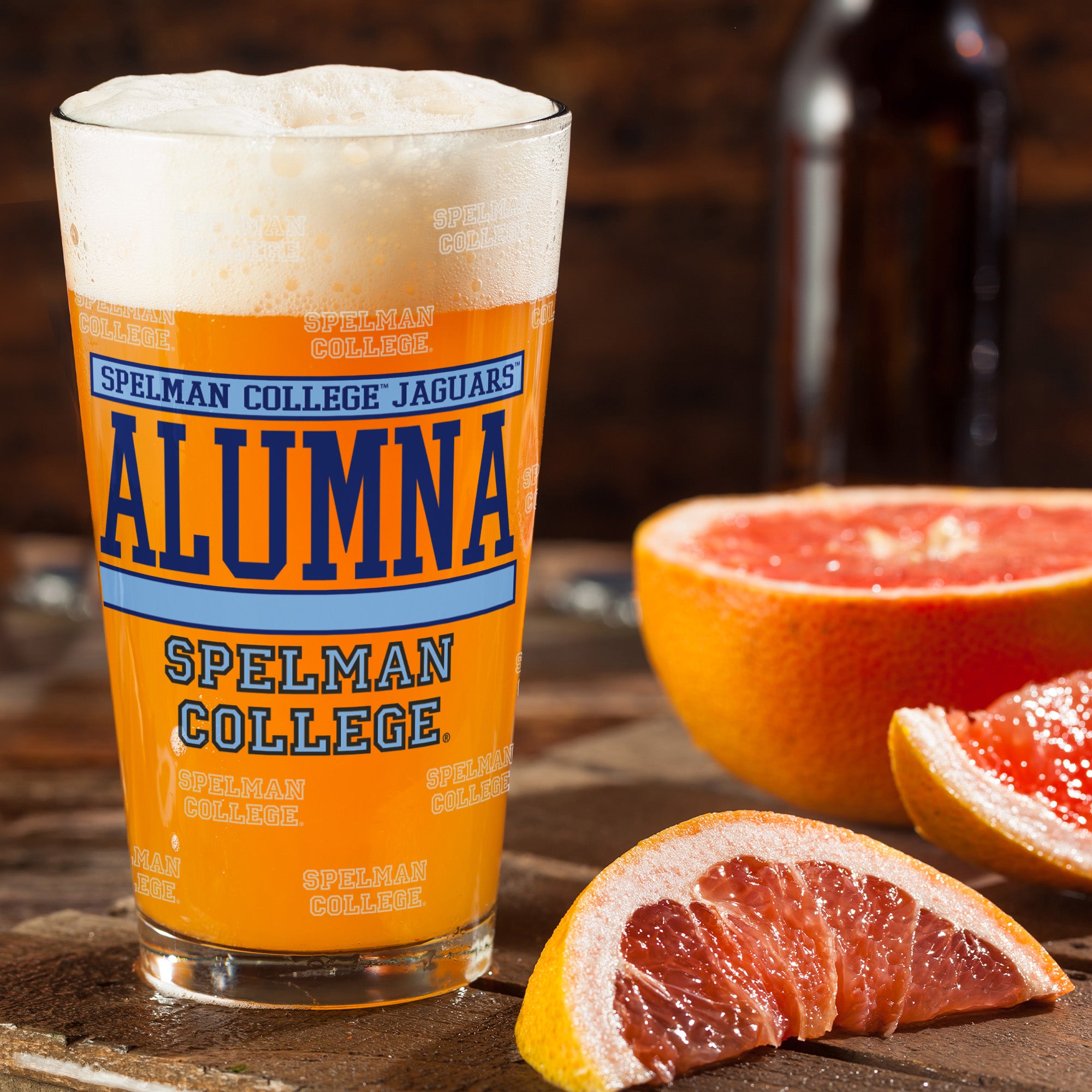 Set of 2 Spelman Jaguars 16oz XD Alumni Pints
