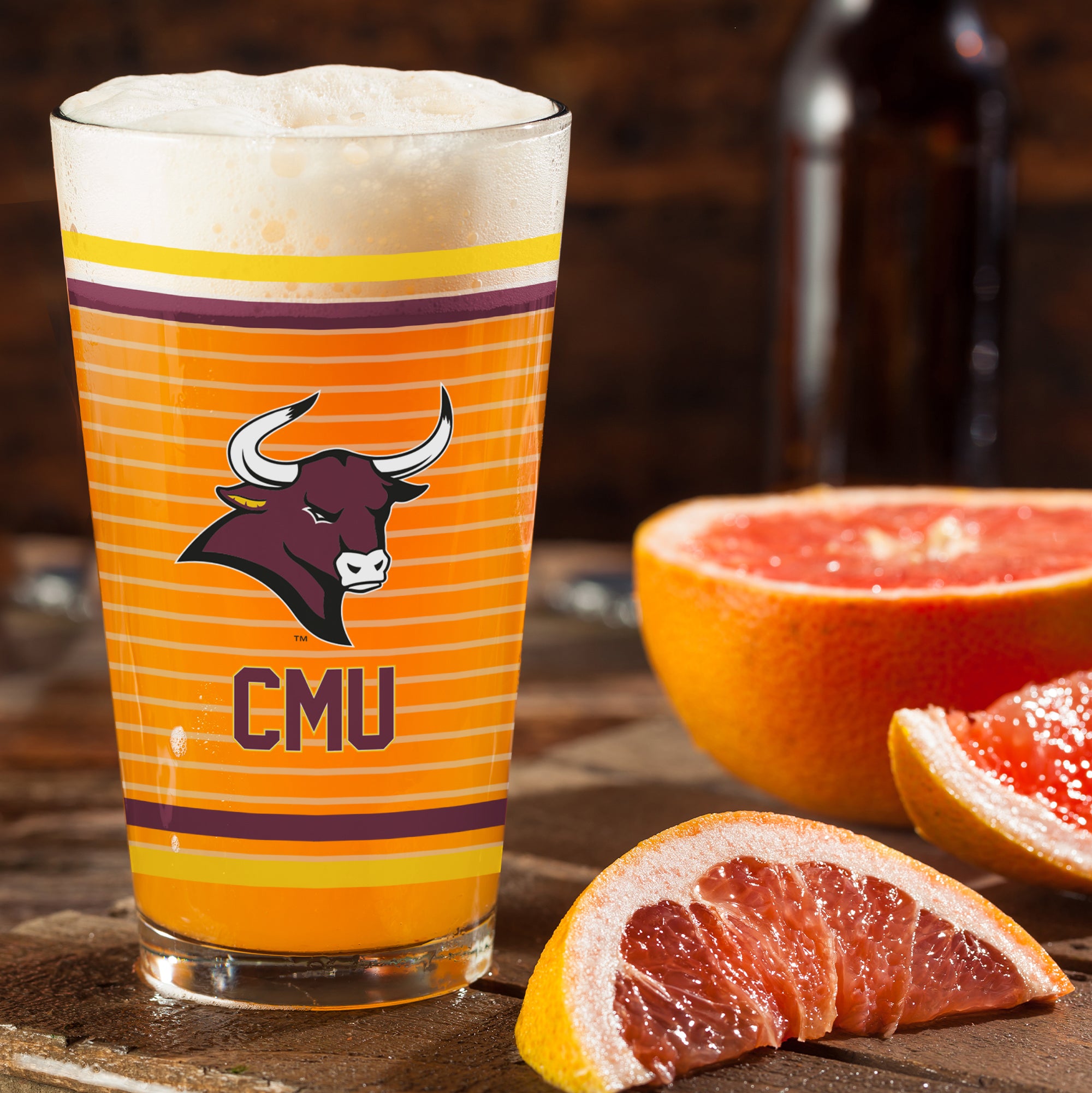 Set of 2 Colorado Mesa Mavericks 16oz Ring Pints