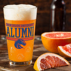 Set of 2 Boise State Broncos 16oz Alumni Pints
