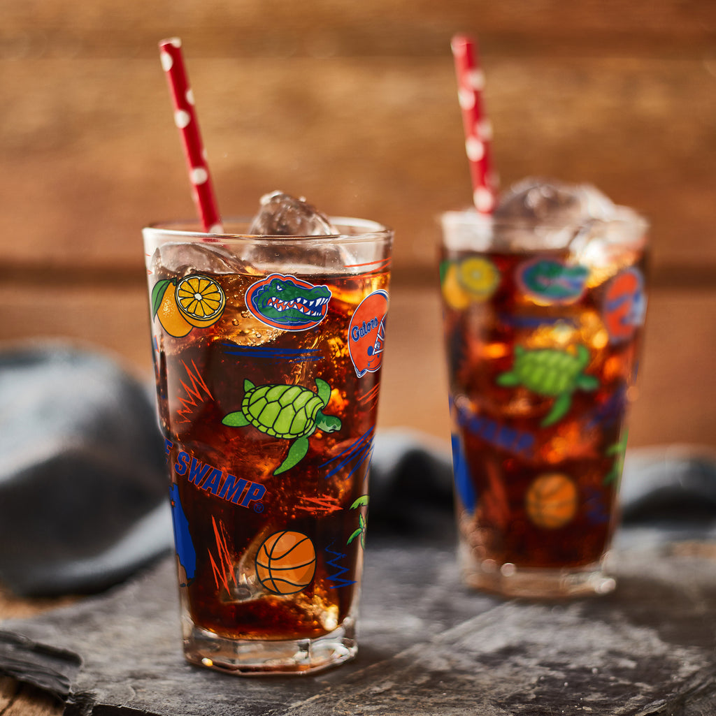 Set of 2 Florida Gators Local 16oz Pints