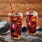 Set of 4 Oklahoma Sooners 16oz Medley Pint Glasses