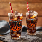 Set of 2 Oklahoma State Cowboys 16oz Alumni Pints