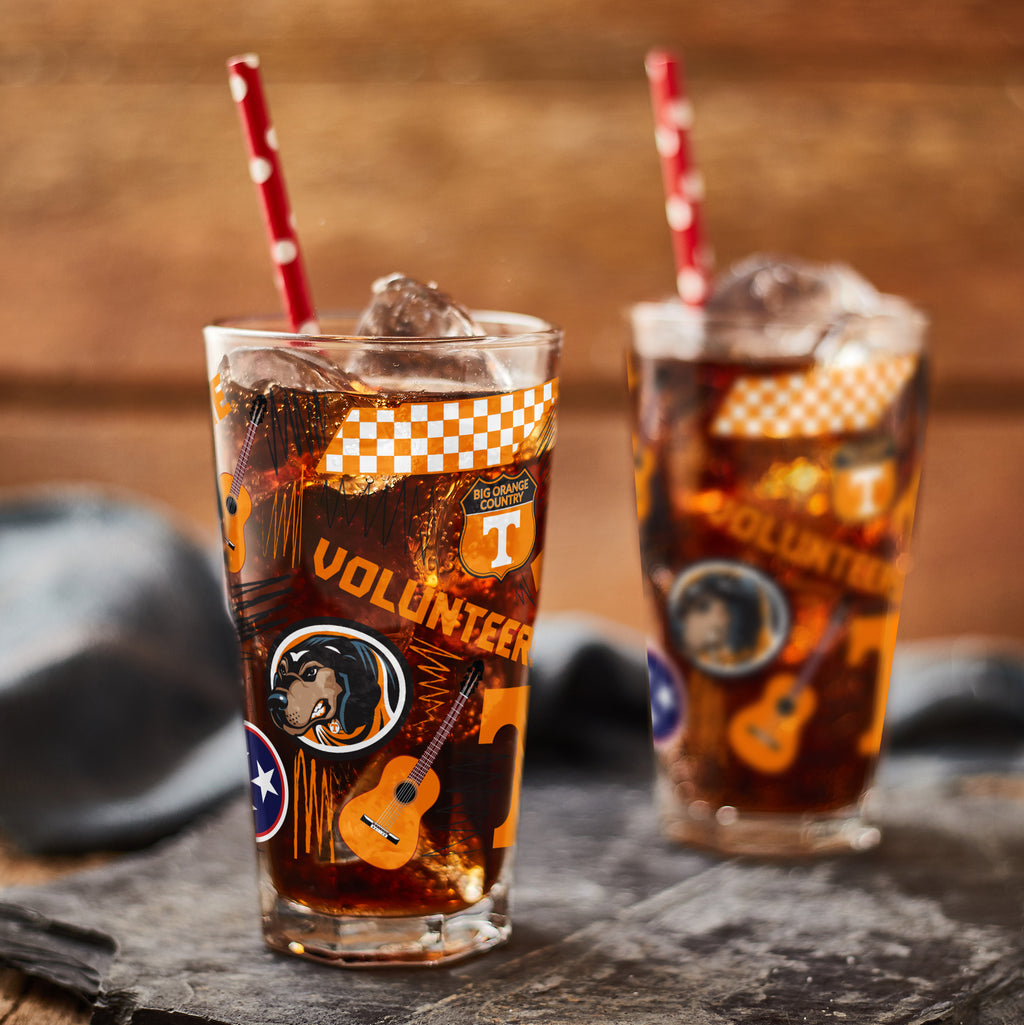 Set of 2 Tennessee Volunteers Local 16oz Pints