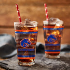 Set of 2 Boise State Broncos 16oz Ring Pints