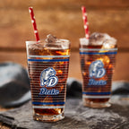 Set of 2 Drake Bulldogs 16oz Ring Pints