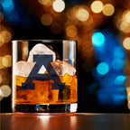 Set of 2 Auburn Tigers College Vault Sketch 14oz Rocks Glasses