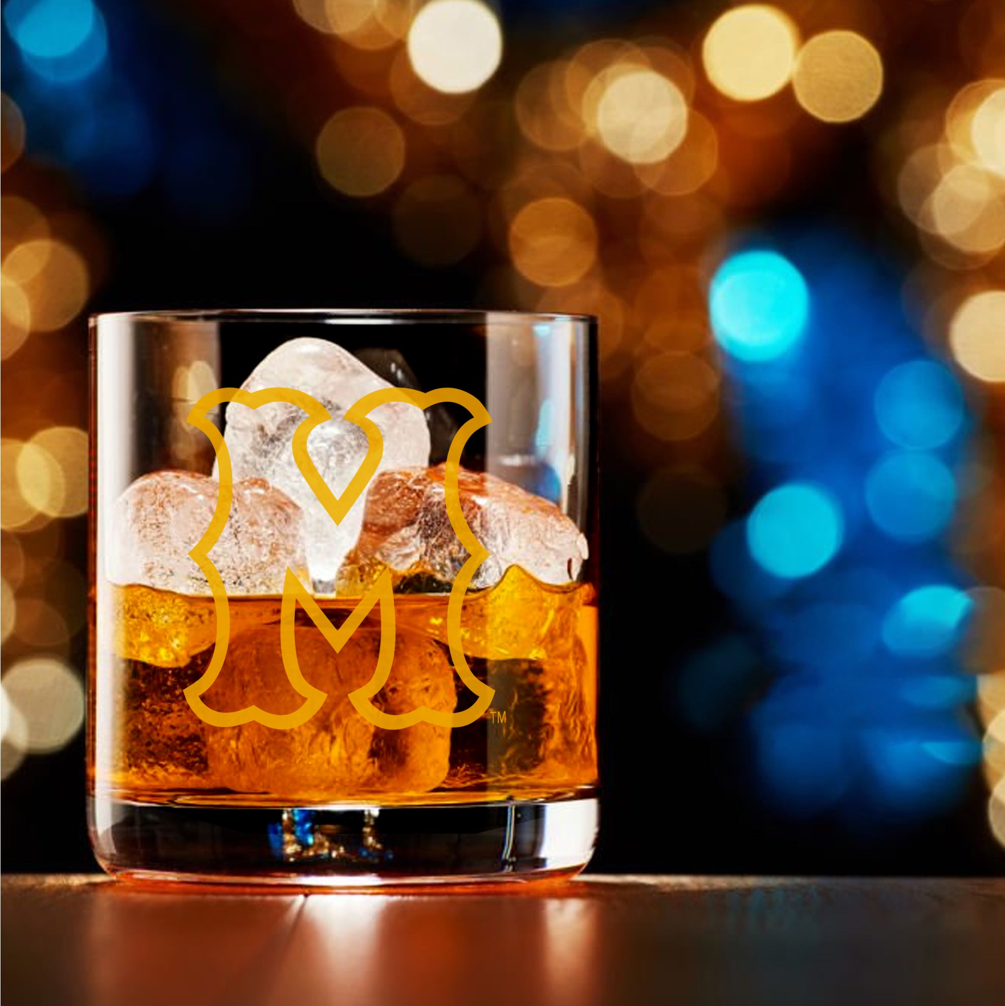 Set of 2 Missouri Tigers College Vault Sketch 14oz Rocks Glasses