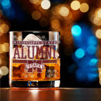 Set of 2 Mississippi State Bulldogs 14oz Alumni Rocks Glasses