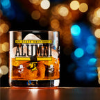 Set of 2 App State Mountaineers 14oz Alumni Rocks Glasses