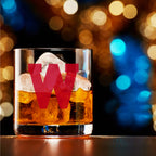 Set of 2 Wisconsin Badgers College Vault Sketch 14oz Rocks Glasses