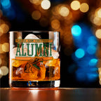 Set of 2 Florida A&M Rattlers 14oz XD Alumni Rocks Glasses