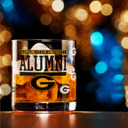Set of 2 Grambling State Tigers 14oz XD Alumni Rocks Glasses