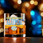 Set of 2 Southern A&M Jaguars 14oz XD Alumni Rocks Glasses