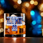 Set of 2 Hampton Pirates 14oz XD Alumni Rocks Glasses