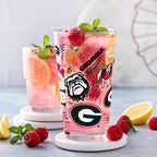 Set of 2 Georgia Bulldogs Local 16oz Pints
