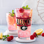 Set of 2 Georgia Bulldogs 16oz Alumni Pints