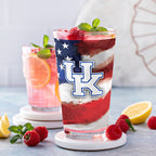 Set of 2 Kentucky Wildcats 16oz Americana Pints
