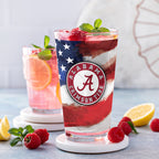 Set of 2 Alabama Crimson Tide 16oz Americana Pints