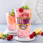 Set of 2 LSU Tigers 16oz Alumni Pints
