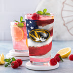 Set of 2 Missouri Tigers 16oz Americana Pints