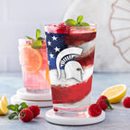 Set of 2 Michigan State Spartans 16oz Americana Pints