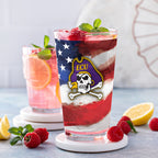 Set of 2 East Carolina Pirates 16oz Americana Pints