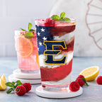 Set of 2 East Tennessee Buccaneers 16oz Americana Pints