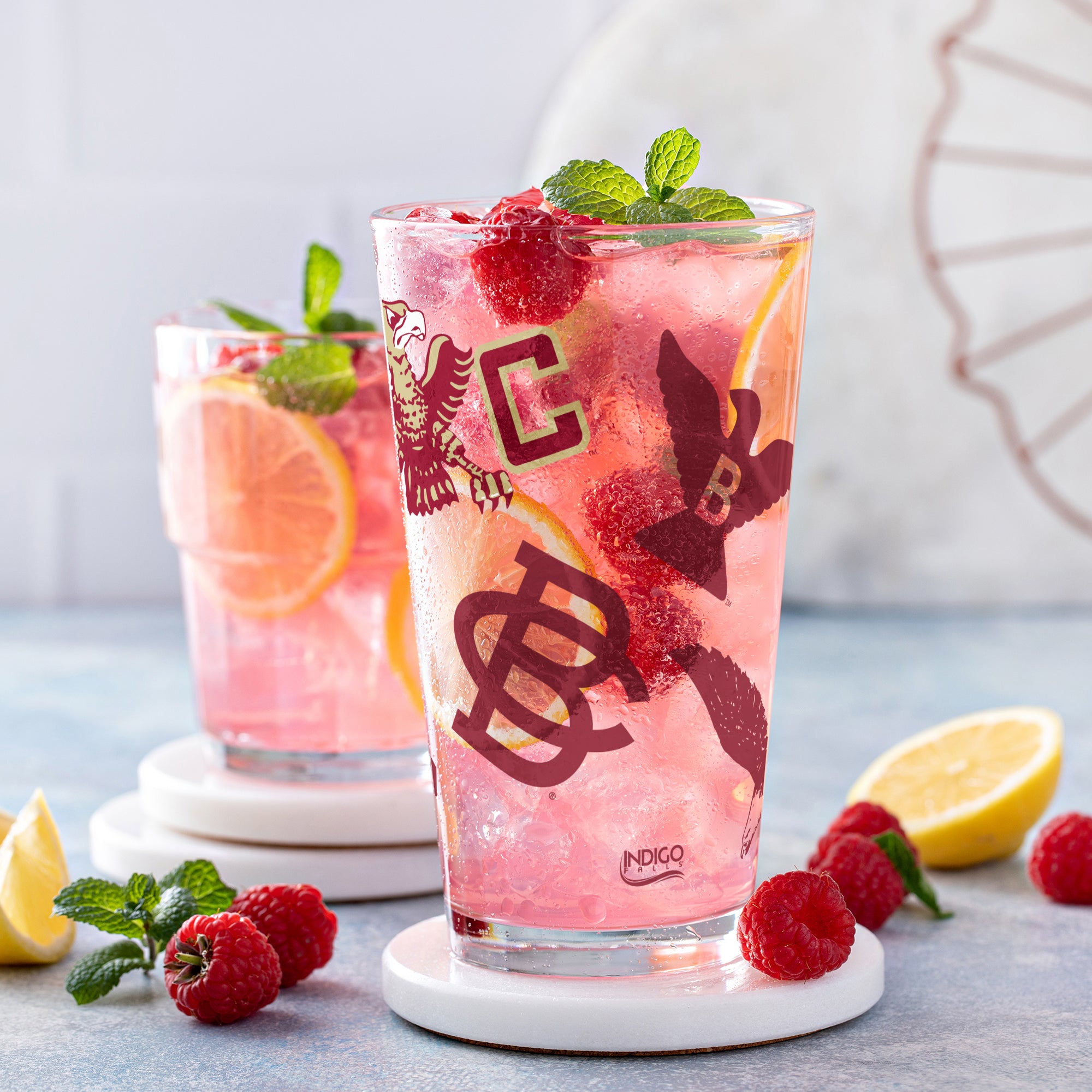 Set of 4 Boston College Eagles 16oz Medley Pint Glasses