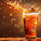 Set of 2 Clemson Tigers Campus Line Art 16oz Pints