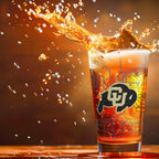 Set of 2 Colorado Buffaloes Campus Line Art 16oz Pints