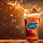 Set of 2 Florida Gators Campus Line Art 16oz Pints