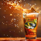 Set of 2 Missouri Tigers Campus Line Art 16oz Pints